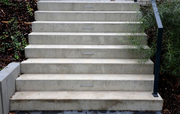 Poured Step Installation in Freehold