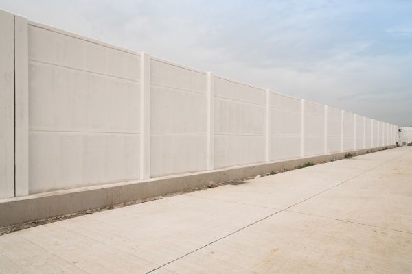 Concrete Fence Construction in Freehold