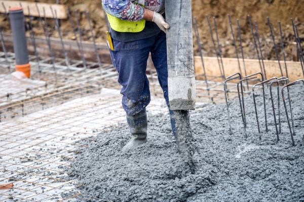 Cabin Foundation Pouring in Freehold
